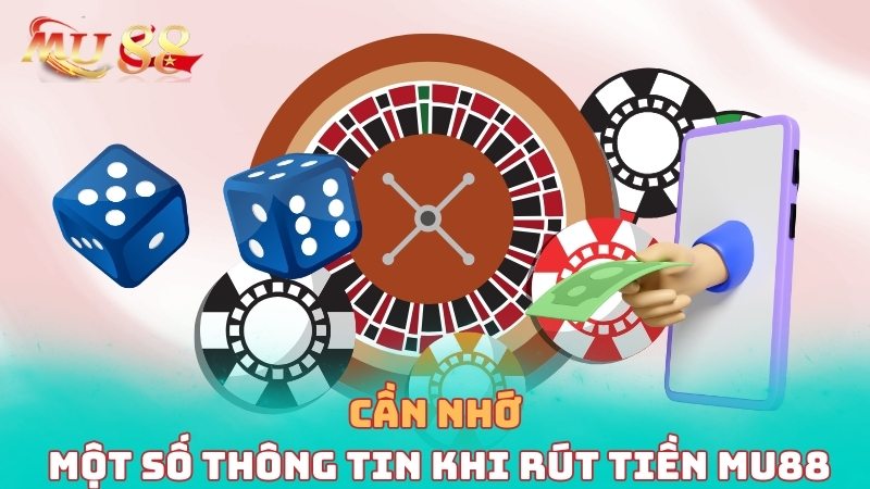 Cần nhớ một số thông tin khi rút tiền